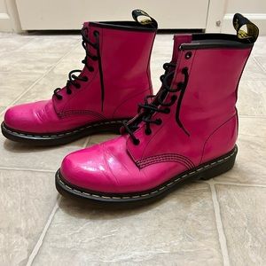 Hot Pink Doc Marten Boots